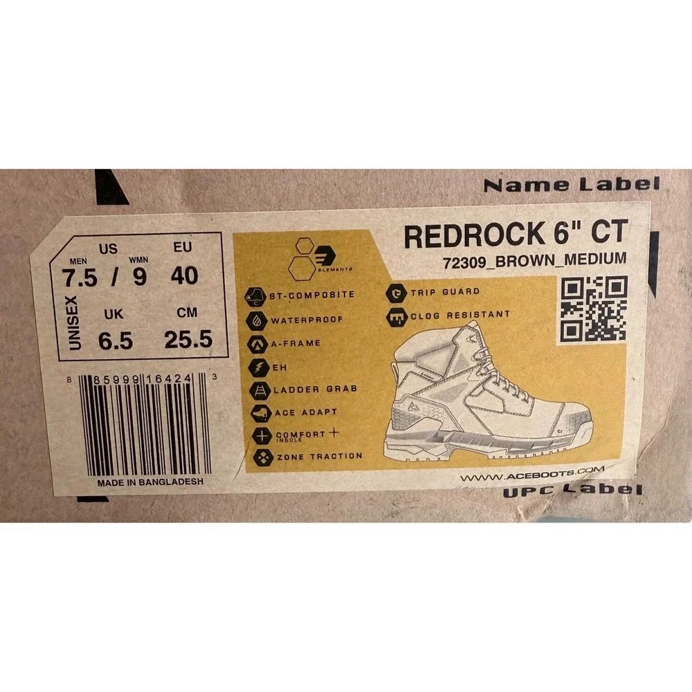 Shoes For Crews ACE Redrock 6